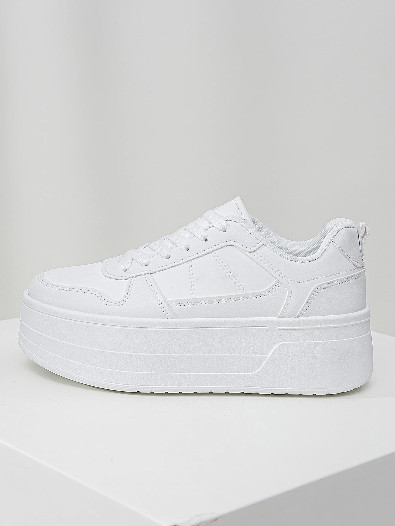 2024 New Style Casual Shoes For Women, Ladies Platform Shoes, White Shoes, Comfortable Sneakers, Increase Height By 5cm