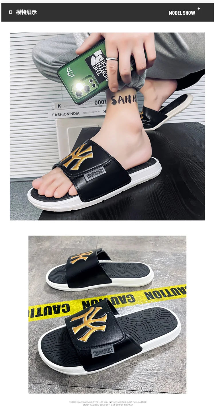 Women's Slippers Men Non-slip Slippers Summer Comfortable Beach Sandals Couple Thick Bottom Shoes Pillow Slippers 2023 Viralgem Store