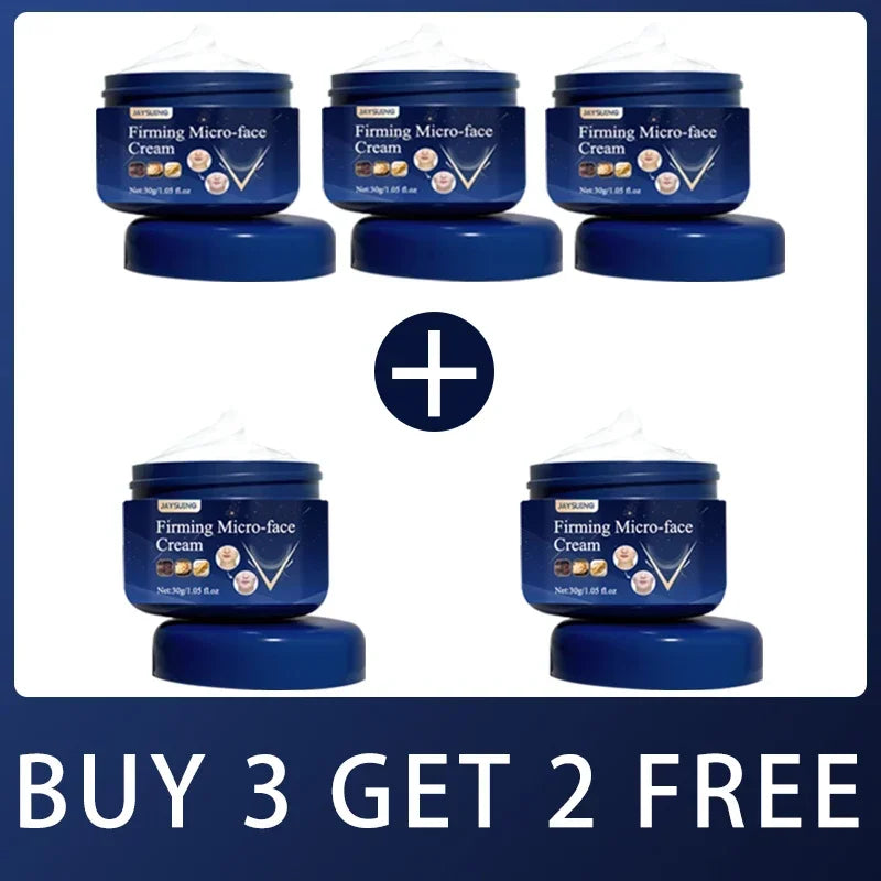 V-Shape Slimming Cream Firming Face-lift Slimming Removal Masseter Muscle Double Chin Face Fat Burning Anti-aging Products