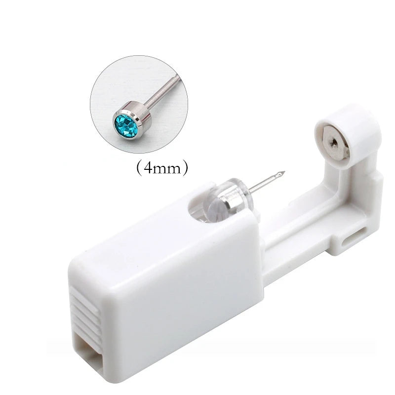 1PC Disposable Sterile Ear Piercing Unit Cartilage Tragus Helix Piercing Gun NO Pain Piercer Tool Machine Kit Stud Body Jewelry Viralgem Store