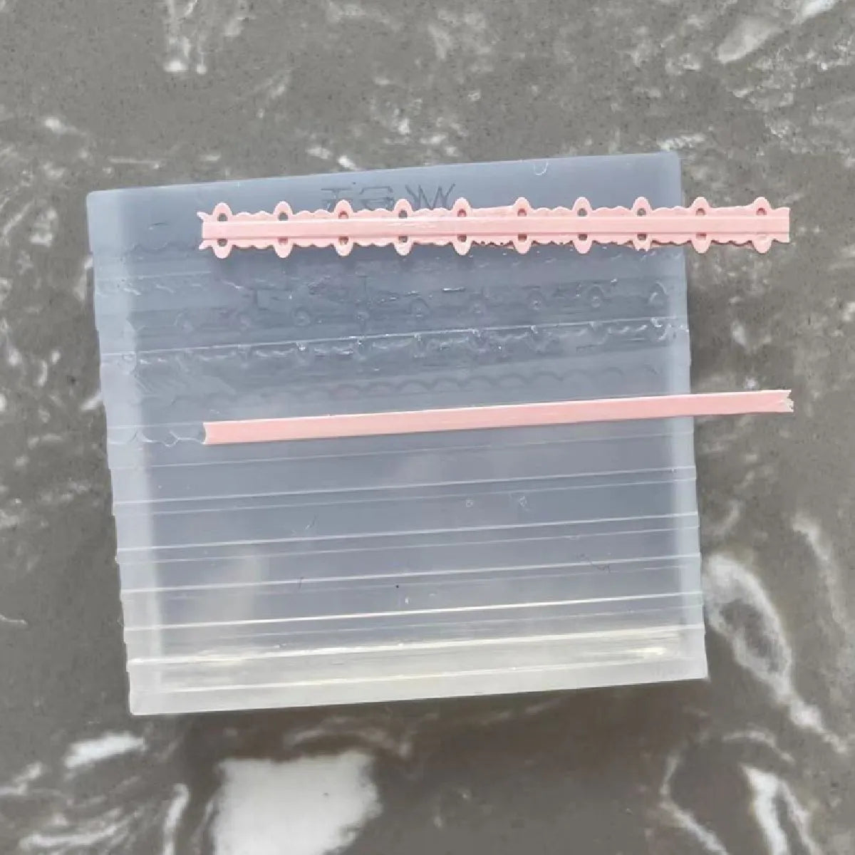 1pc Sweater Knitting Lace 3D Acrylic Mold Nail Art Decoration Nails DIY Design Silicone  Nail Art Template Nail  Mold