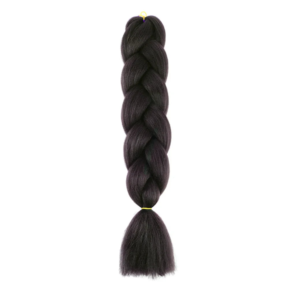 24 Inches DIY Jumbo Braiding Hair Synthetic Hair Extensions Afro Ombre Crochet Braid Hair Wholesale For Women Viralgem Store