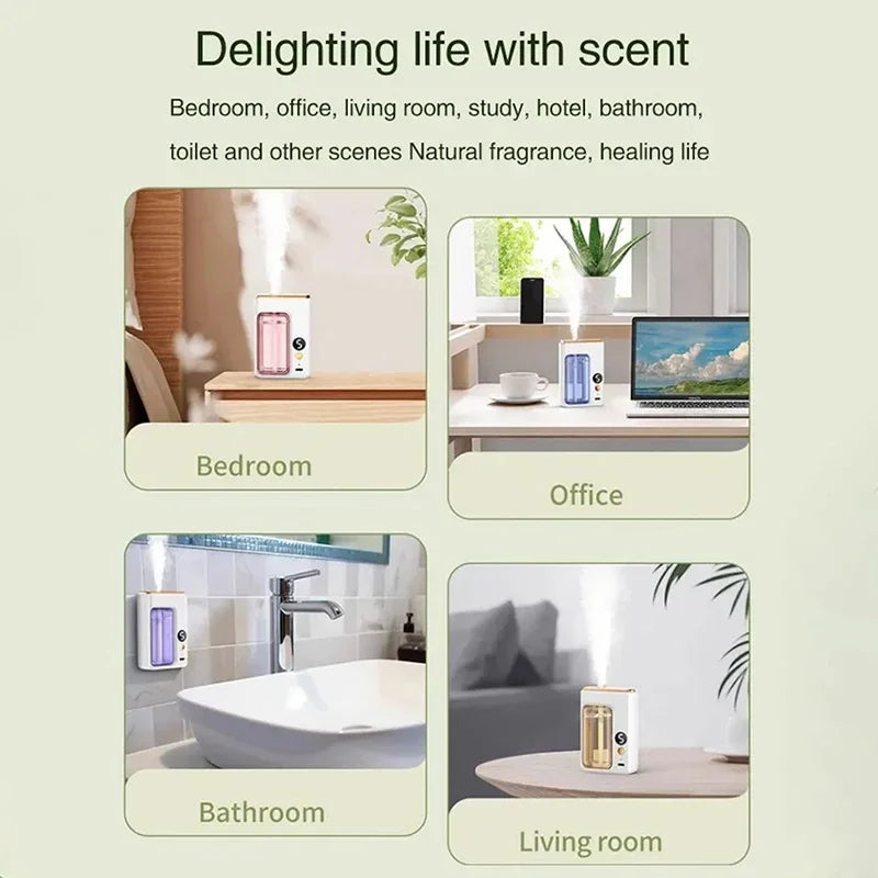 Xiaomi Automatic Diffuser Aromatherapy Car Perfume with Display Essential Oil Humidifier Bathroom Deodorization Air Freshener