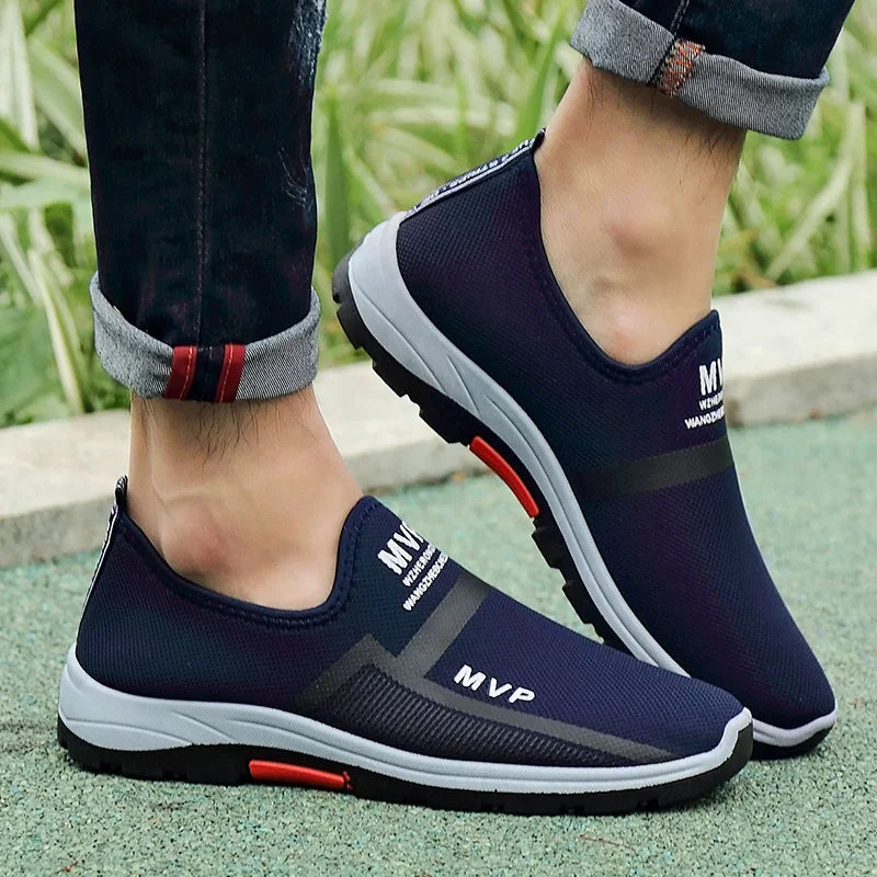 Summer Mesh Men Shoes Lightweight Sneakers Men Fashion Casual Walking Shoes Breathable Slip on Mens Loafers Zapatillas Hombre Viralgem Store