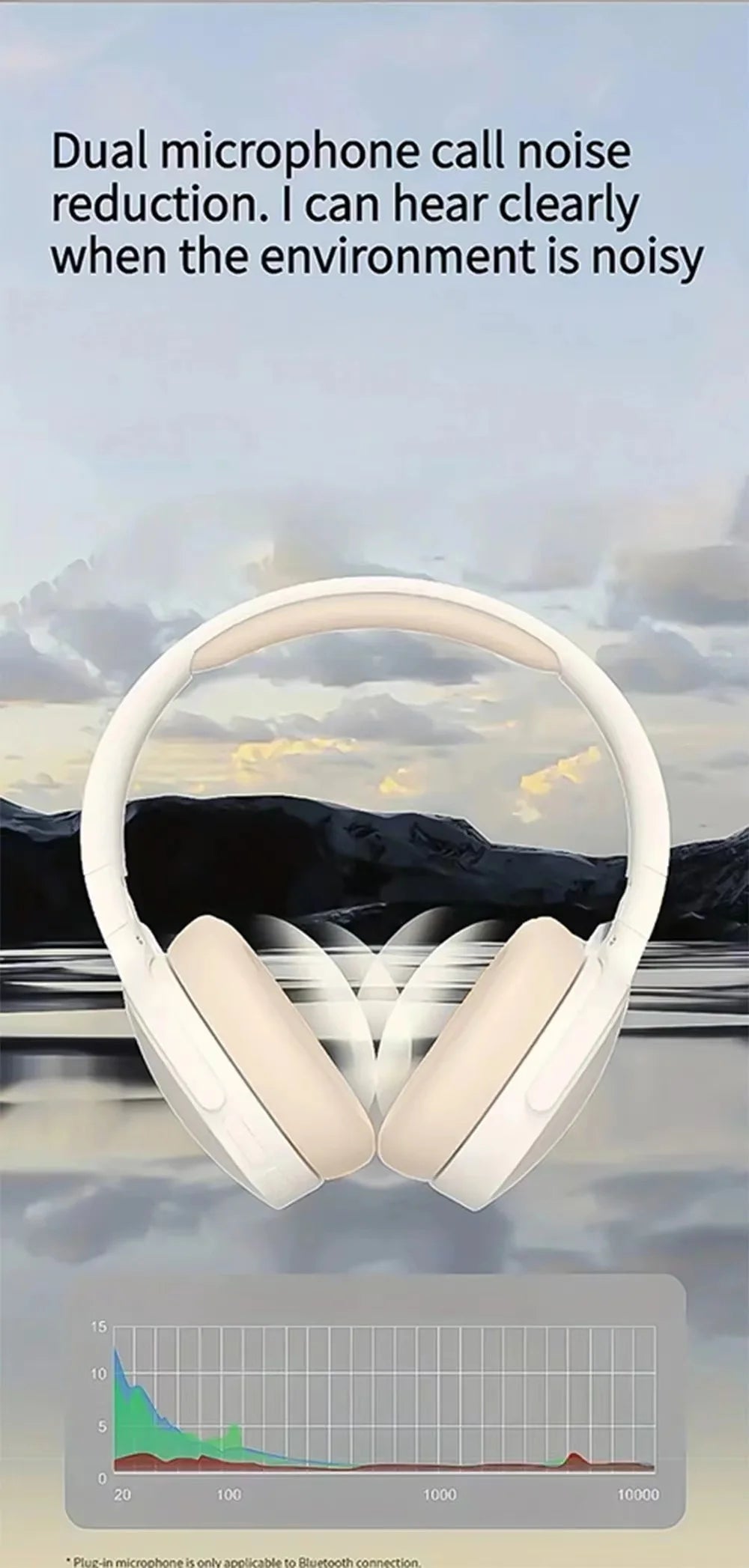 #P2961 Wireless Bluetooth 5.3 Headphones Over Ear Hifi Stereo Headset True Sports With Earphones TF/AUX Music Player with HD Mic Viralgem Store