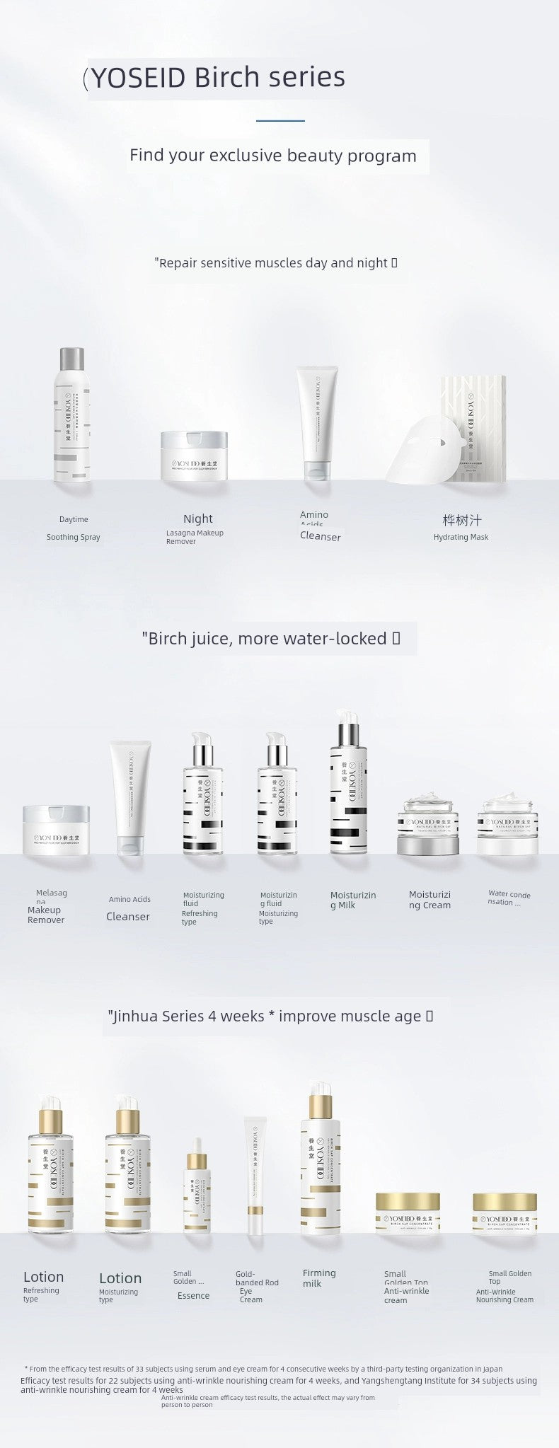 Yangshengtang Moisturizing Spray Essence Repair Birch Sap