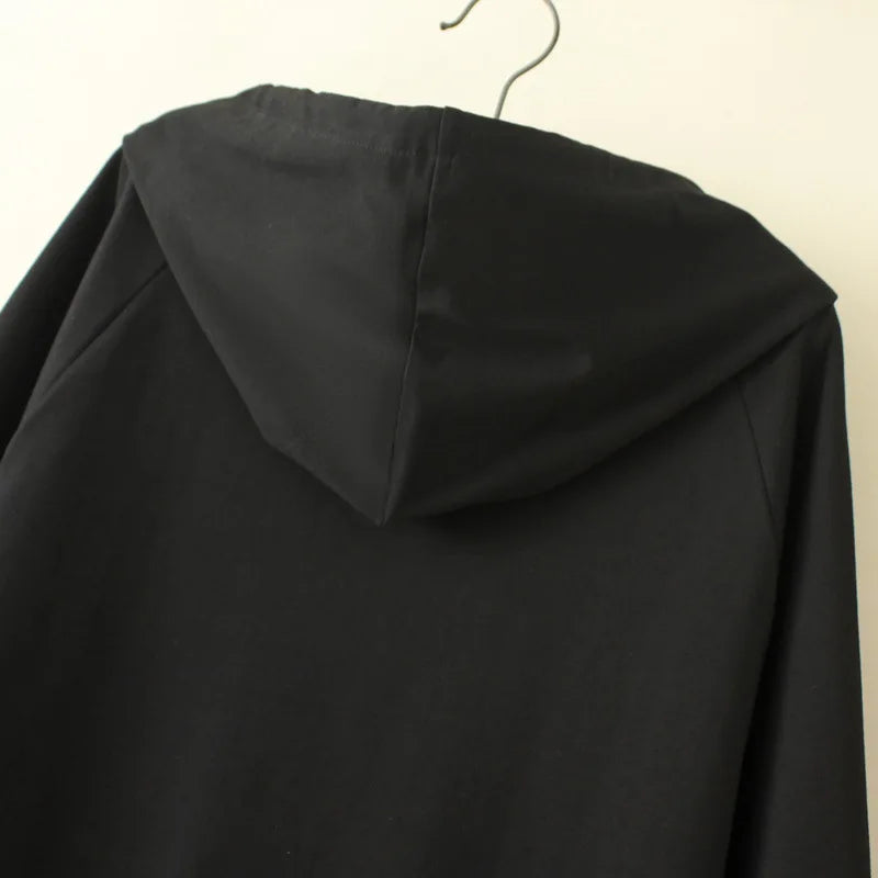 2023 Autumn Women Clothes Plus Size Hoodie Loose Casual Hooded Sweatshirt Curve Female S73 2315