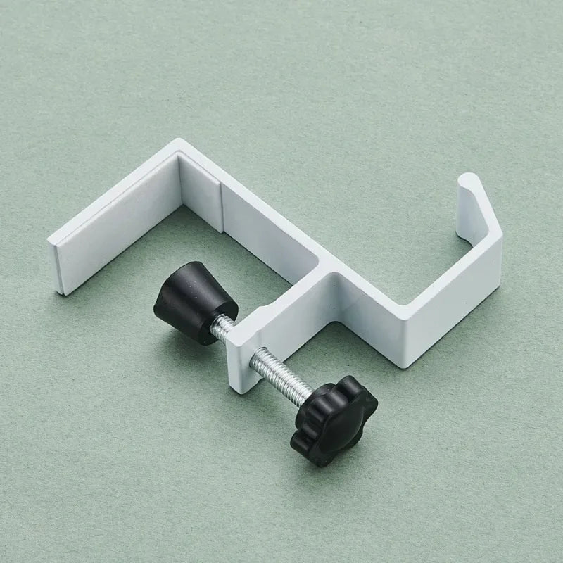 1pc Adjustable Desk Edge Hook Without Punching Office Desktop Edge Hanging Bag Hook Student Backpack Headphone Hanging Hook