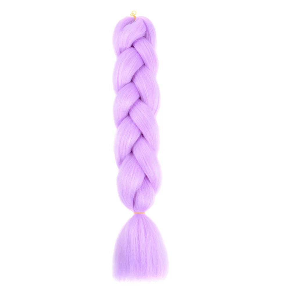 24 Inches DIY Jumbo Braiding Hair Synthetic Hair Extensions Afro Ombre Crochet Braid Hair Wholesale For Women Viralgem Store