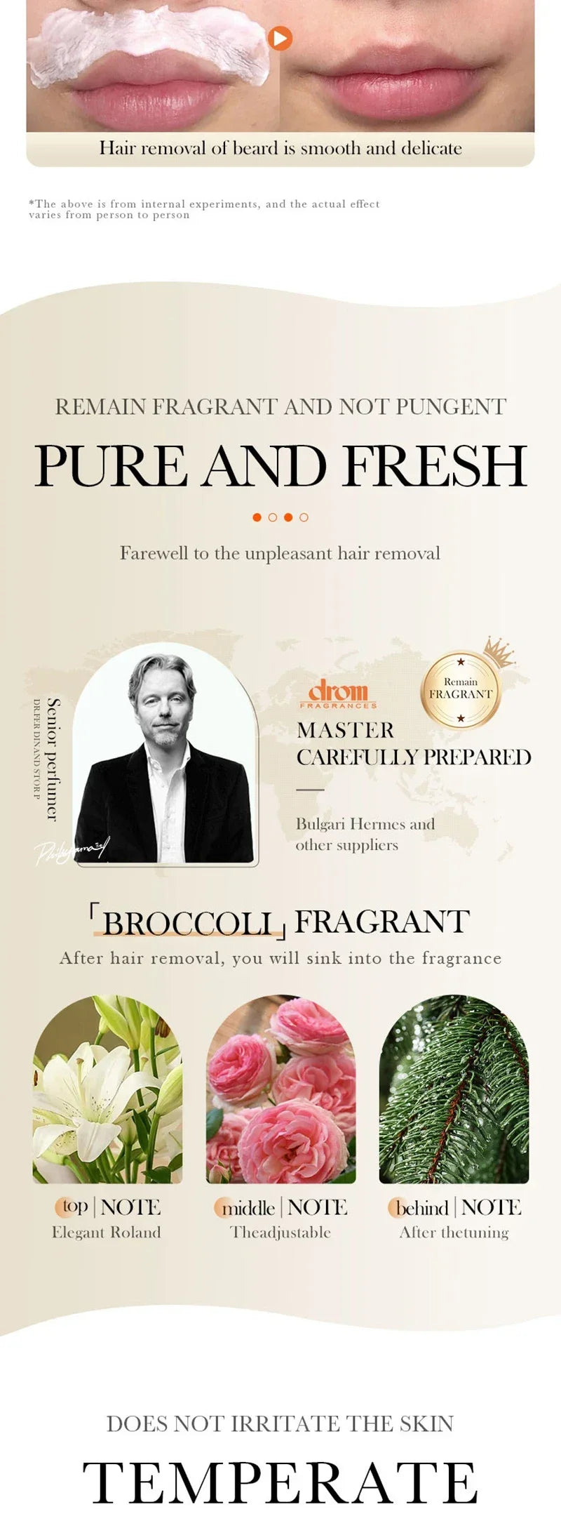 Aloe Hair Removal Cream Painless Hair Remover Semi-Permanent Intimate Areas Growth Inhibitor Depilatory Armpit  Arm Body Care