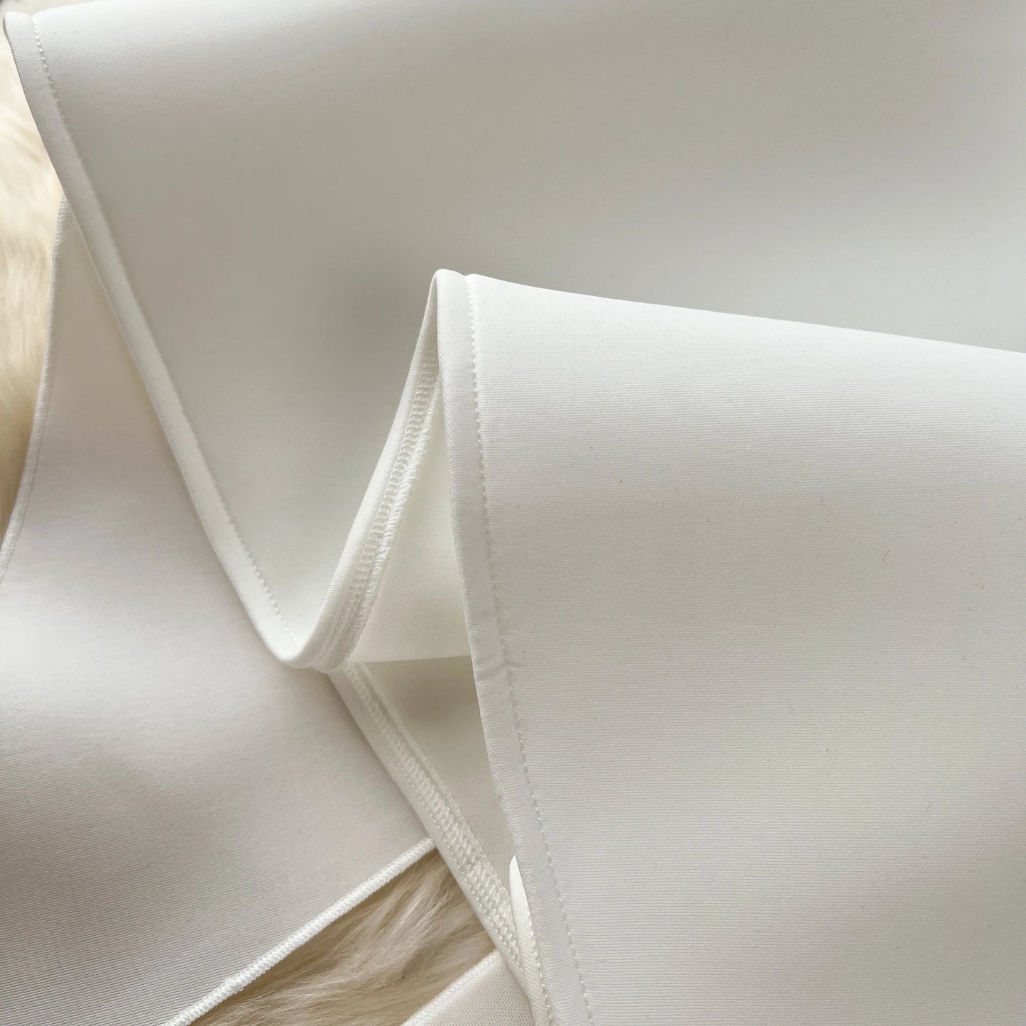 XFPV Female Dress Square Collar Solid Puff Sleeve Backless Bow High Waist Elegant Fashion Vestidos Spring Autumn2024 SM9457