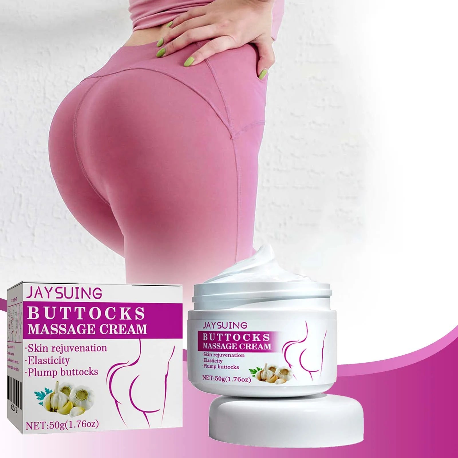 Tightening Hip Lifting Cream Increases Skin Elasticity Reduce Slack Prevent Skin Sagging Shaped Plump Buttocks Massage Lotion Viralgem Store
