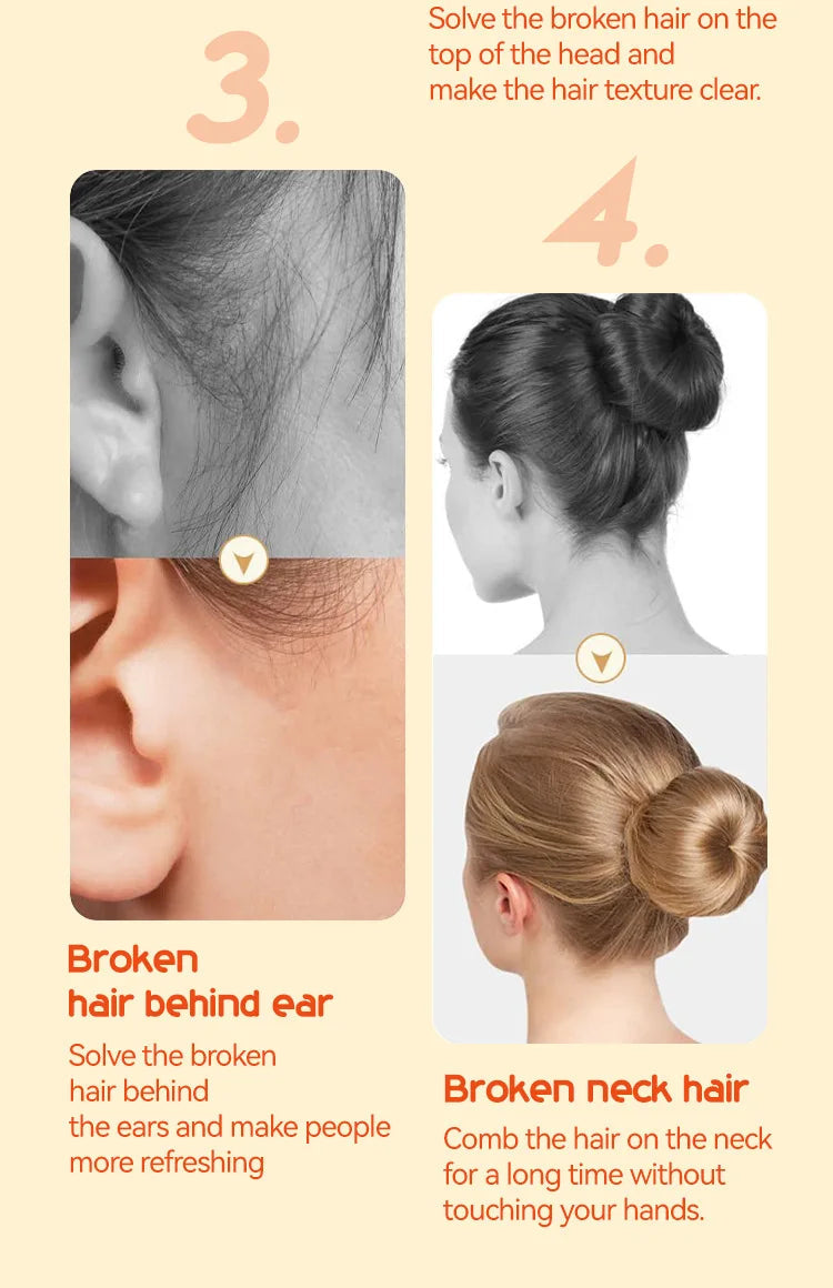 20g Hair Wax Stick Comb Teeth Hair Styling Cream Anti-Frizz for Men Women Children Edge Curly Hair Styling Product Viralgem Store