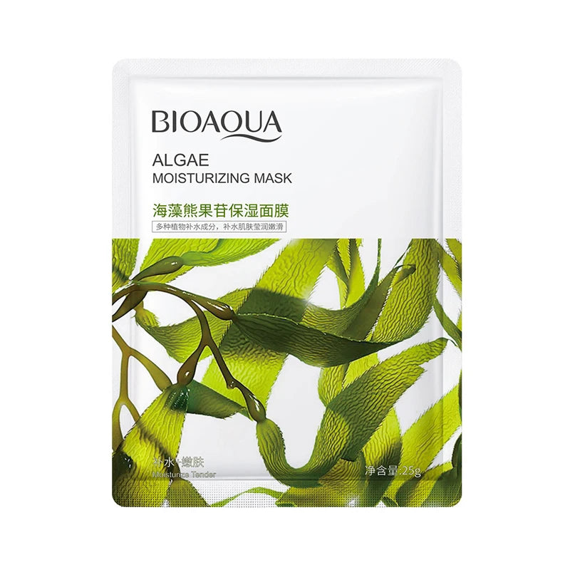 8pcs BIOAQUA Fruit Facial Masks Moisturizing Hydrating Brightening Anti-aging Face Mask Sheet Masks for Face Skin Care Viralgem Store