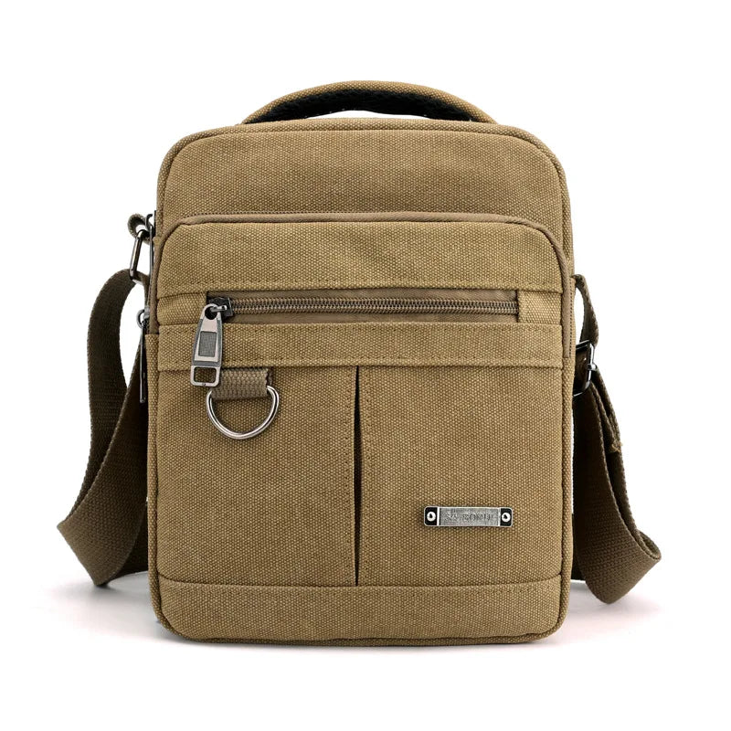 2022 New Men Canvas Shoulder Bag Casual Travel Men's Crossbody Bag Luxury Men Messenger Bags Satchel Handbags Tote