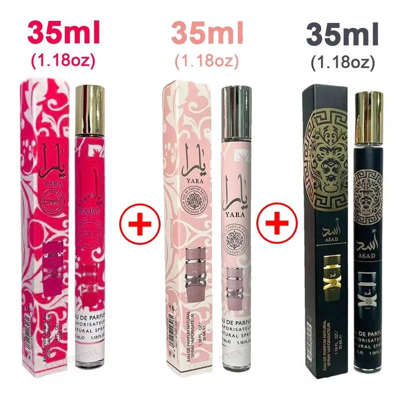 35ml Small Test Tube Arabian Perfumes Lasting Fragrance Spray Floral Scent Eau De Parfum Cologne Deodorants High Quality Gifts