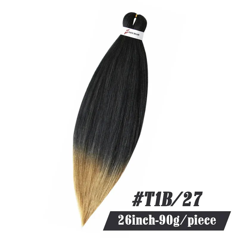 90G Yaki Synthetic Braiding Hair Jumbo Pre Stretched Hair Extensions For Women Kanekalon Curly Crochet Hair Braids Passion Twist