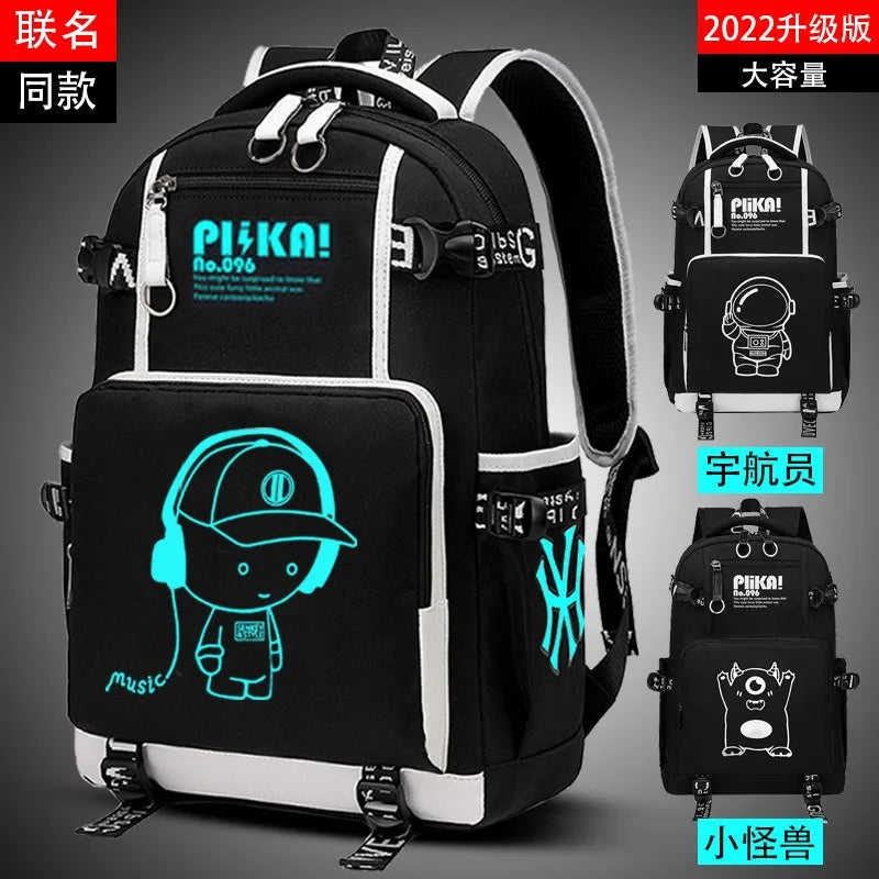 Waterproof Luminous Kids Backpack Children School Bags For Boys Orthopedic School Backpack Primary Schoolbag Book Bag Mochila Viralgem Store