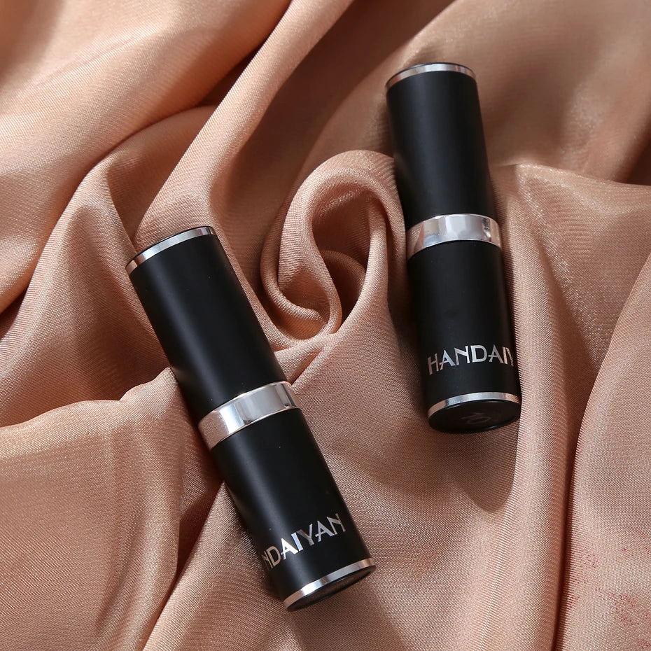 Velvet Smooth Matte Lipstick,Sexy Rose Purple Lipgloss Matte 12 Colors Lip Gloss Velvety Lip Makeup Gift for Girls and Women