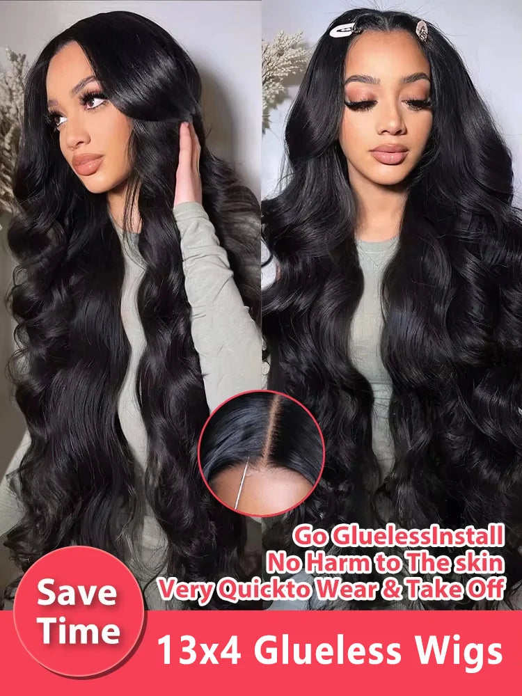 Wear Go Glueless Wigs Human Hair Body Wave Wigs 13x4 13x6 Hd Lace Frontal Wigs 100% Vietnamese Lace Frontal Wig Pre Plucked Viralgem Store