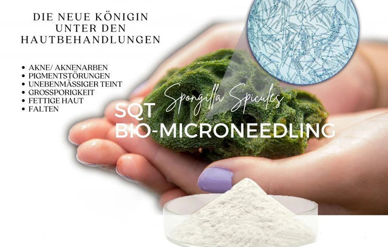 10pcs Sponge Microcrystal Freeze-dried Powder Collagen Regeneration Natural Biological Extract Sponge Spicules Skin Cell Renew Viralgem Store