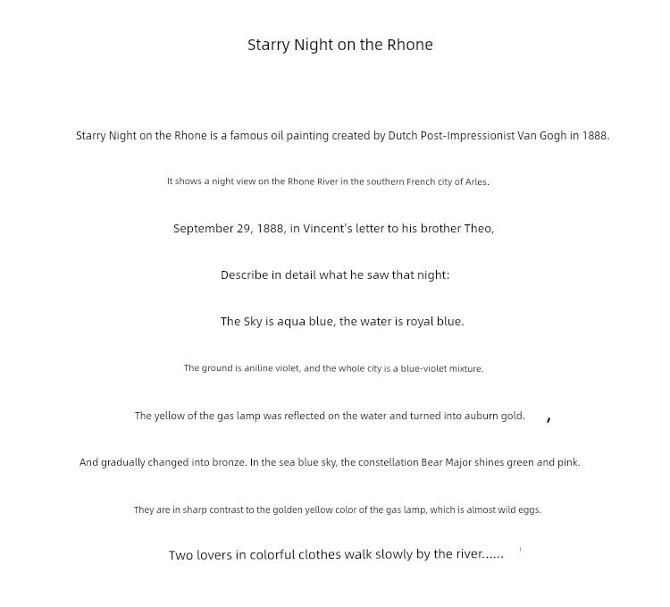 Vincent Van Gogh's Oil Painting Series Large Kerchief Middle-Aged Gift Real Silk Viralgem Store