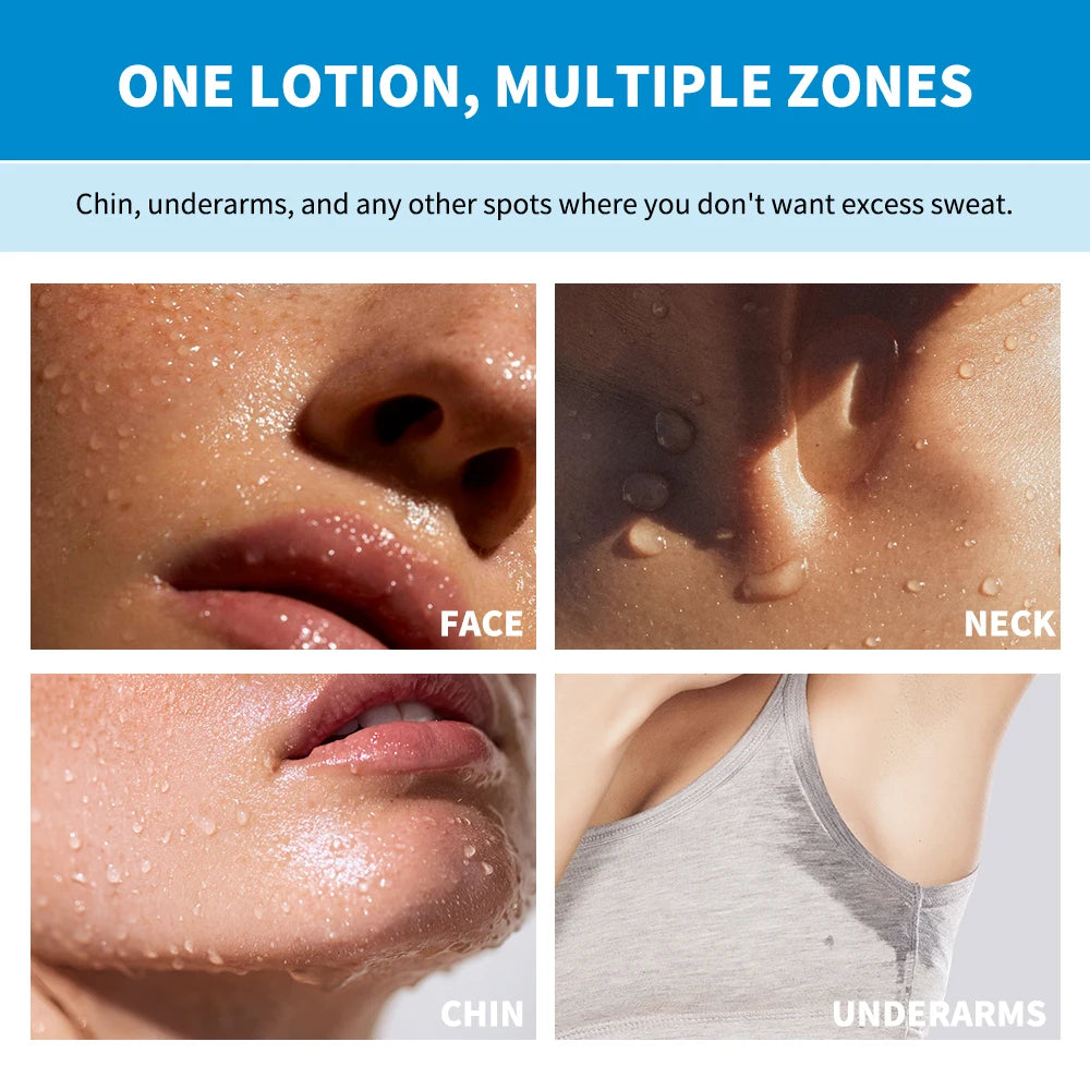 Sweat Absorbing Face Lotion Matte 40Ml Long - Lasting Sweat Control Absorbs Excess Oil Antioxidants Nourish Great Makeup Base Viralgem Store