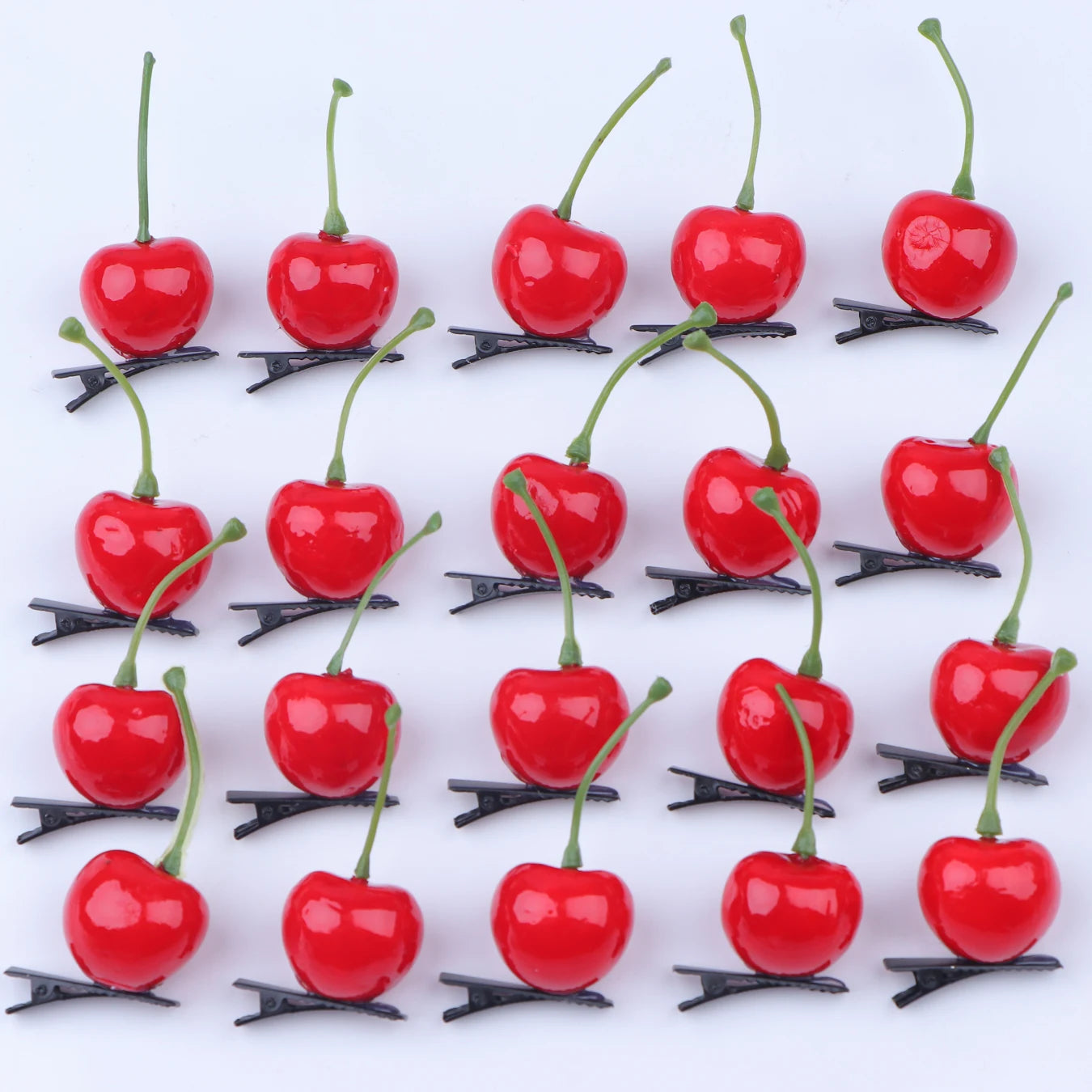 10/20/50/100Pcs/Lot Fashion New Style Cute Funny Fruit 3D Children Hairpin Women Girls Beautiful Duckbill Clip Headwear Gifts Viralgem Store