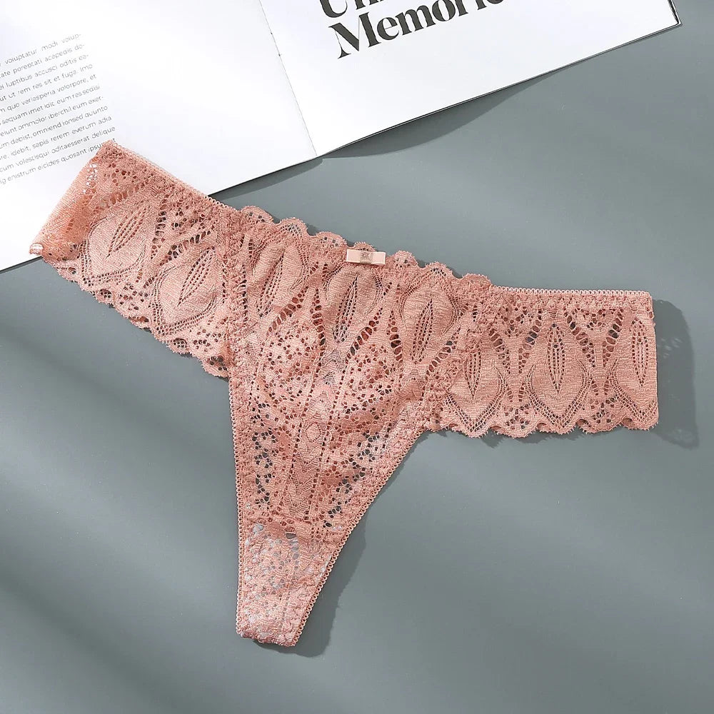 Women Sexy Panties Lace Thongs Women G-string Female Underwear Panties Romantic Lingeries for Ladies T-back Free Shiping Items Viralgem Store