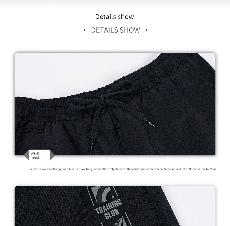 361 Degrees Men's Sports Pants 2024 Spring Fashion Trend Knitting Pants 361 Men Men's Regular Plaid Pants