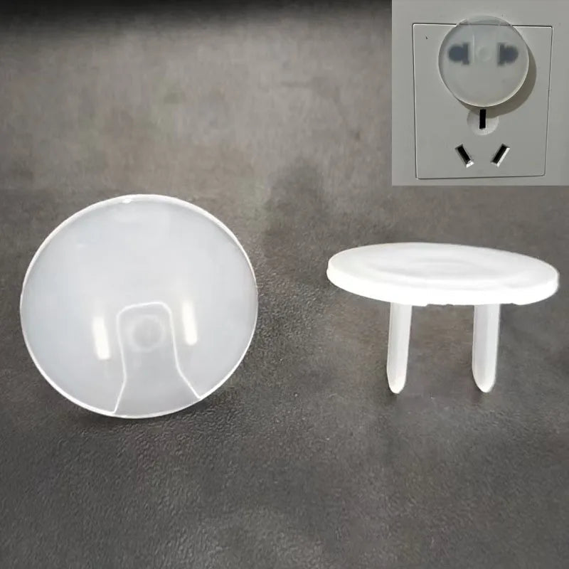 10 Pcs Baby Anti-shock Socket Cover Children's Safety European Regulations Socket Cover Power Supply Safety Cover Power Socket Viralgem Store
