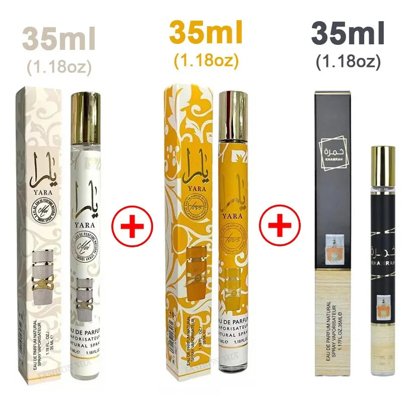35ml Small Test Tube Arabian Perfumes Lasting Fragrance Spray Floral Scent Eau De Parfum Cologne Deodorants High Quality Gifts