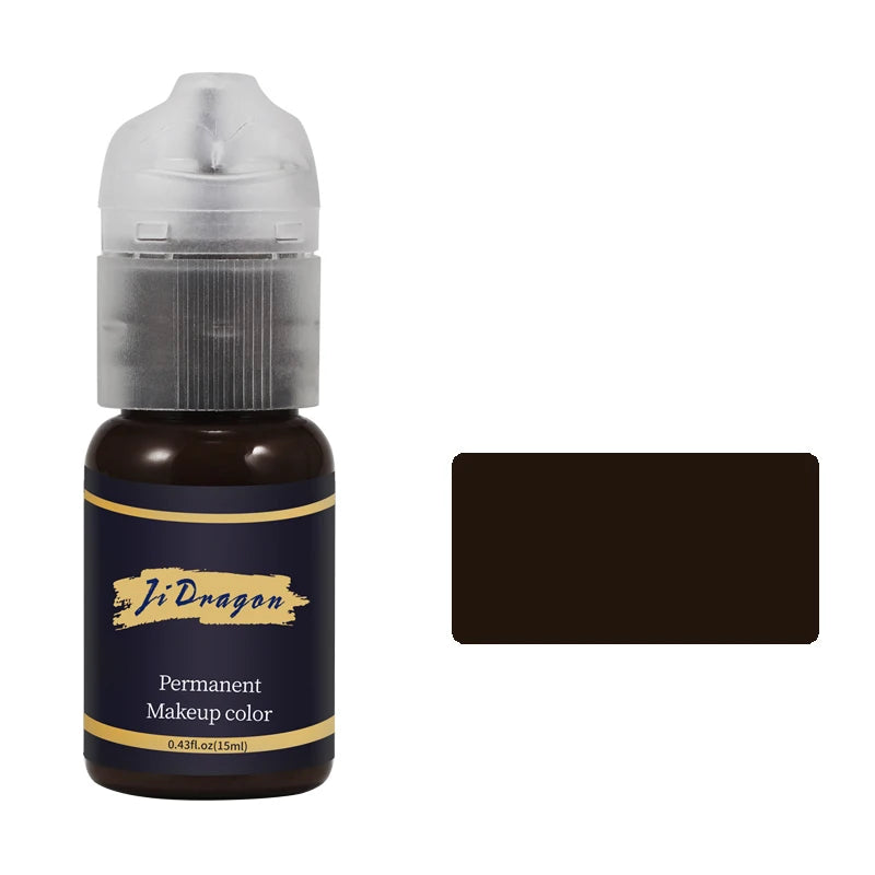 15ml Tattoo ink Pigment Color Paint Set Mix Permanent Makeup Microblading Eyebrow Lip Eyeliner SMP Beauty PMU Body Art Supplies