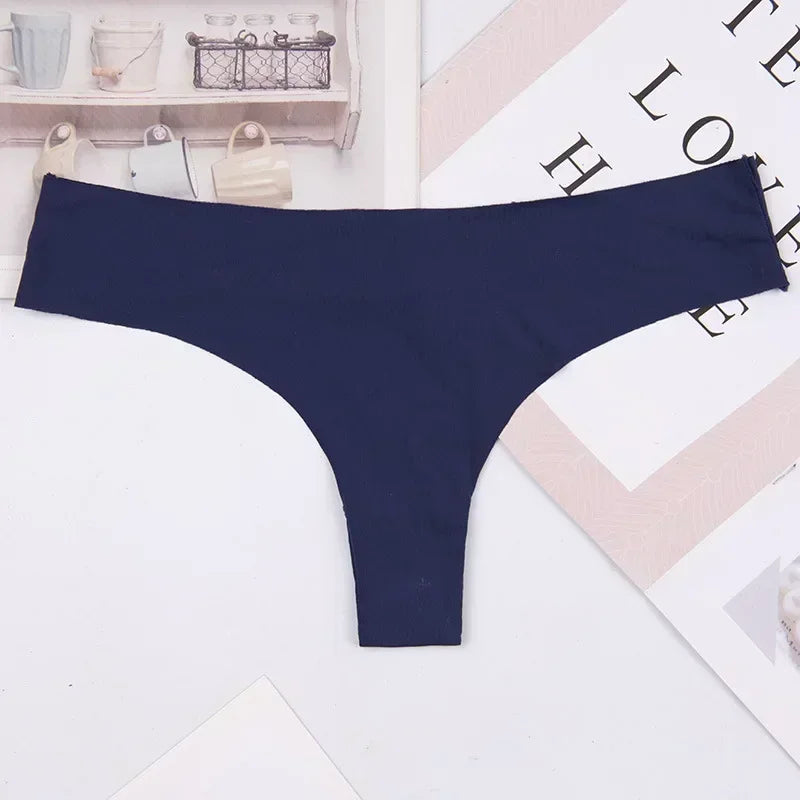 2pcs Sexy Lingerie Seamless Women G-string Underwear Ladies Panties Lingerie Bikini Pants Tanga Thong Intimatewear Briefs