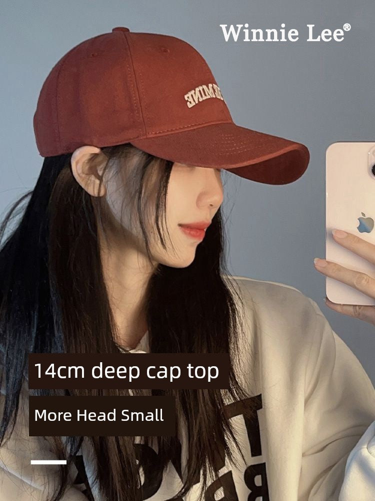 Winnie Lee Face-Looking Little Girl Deepening Hard Top Hat