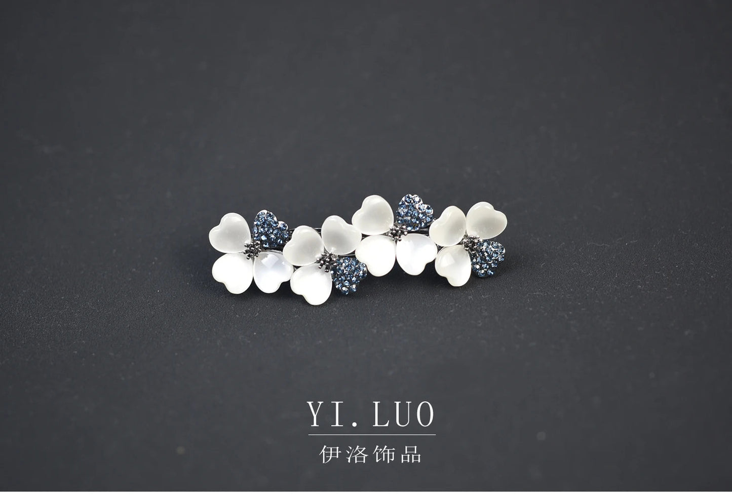 Women Headwear Small Size Rhinestone Hair Clip Flower Hair Barrette Fashion Cute Hair Accessories For Women Viralgem Store
