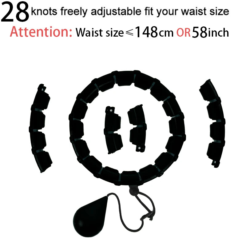 32/20/24/28 Adjustable Sport Hoops Thin Waist Exercise Detachable Massage Hoops Fitness Equipment Gym Home Training Weight loss