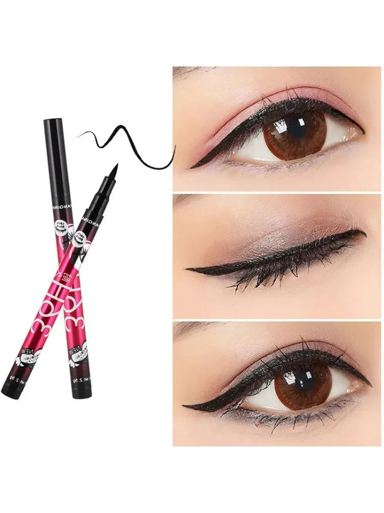 1 Pcs Black Brown Long Lasting Eye Liner Pencil Waterproof Eyeliner Smudge-Proof Cosmetic Beauty Makeup Smooth Liquid Eye liner Viralgem Store