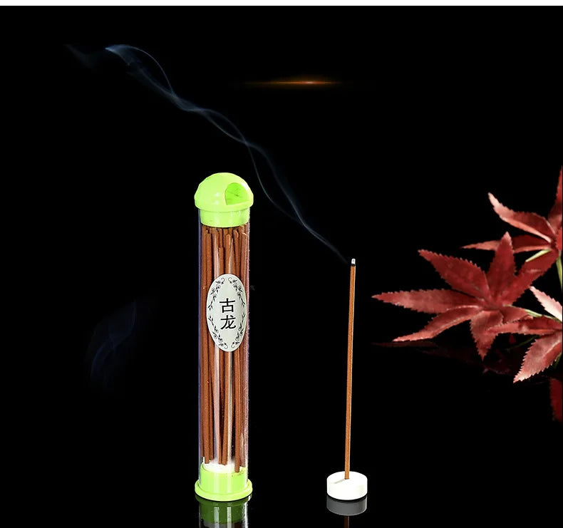 1Box about 50Pcs Mini Incense Stick with A Small Holder Lots of Scents