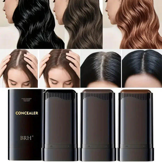 Temporary Hair Color Stick Long-Lasting Quick Gray Coverage,Easy Application,Longlasting Dye Hair,Hair Touchup Stick With brush