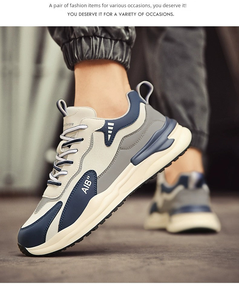 Trendy Putian Summer Casual Junior High School Students Men's Clunky Sneakers