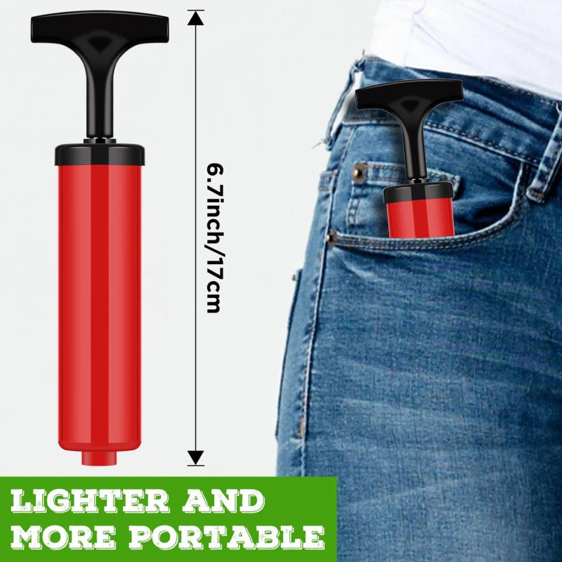 7/9pcs/set Flexible Hose Volleyball Football Basketball With Needle Hand Air Pump 8inch Durable Balloon Ball Inflator Portable Viralgem Store