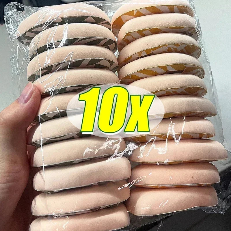 10/20PC Super Thick Cosmetics Puff Large Size Concealer Foundation Sponge Cushions Wet Dry Use Face Beauty Makeup Puffs Tools XL
