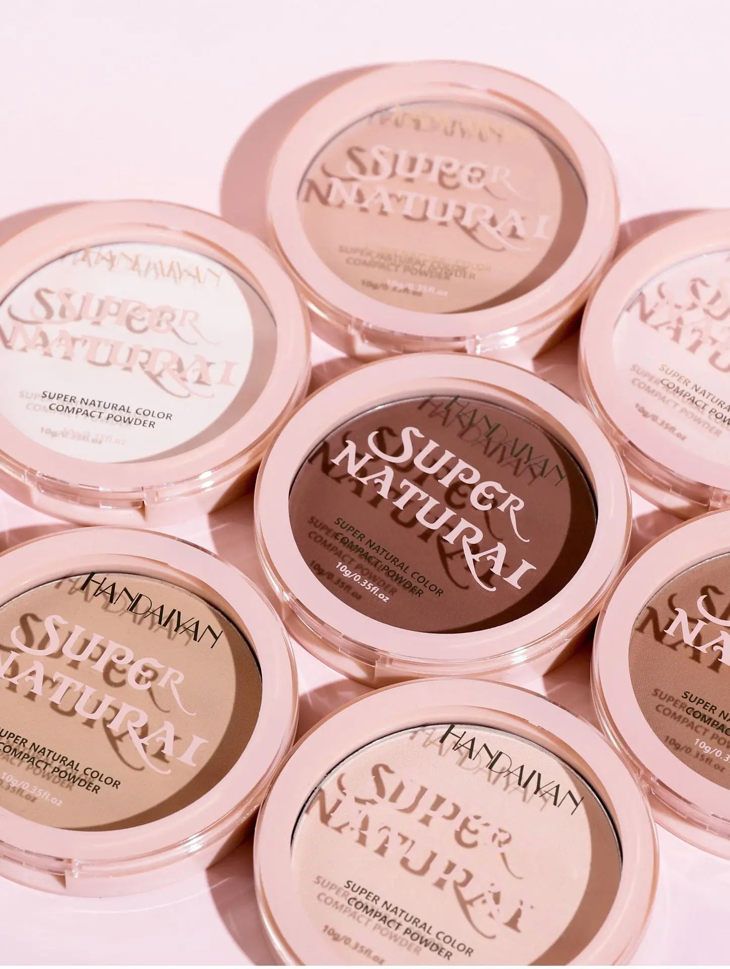 8 Color Matte Face Pressed Powder 24 Hours Oil Control Natural Setting Powder Foundation Full Coverage Waterproof Lasting Makeup Viralgem Store