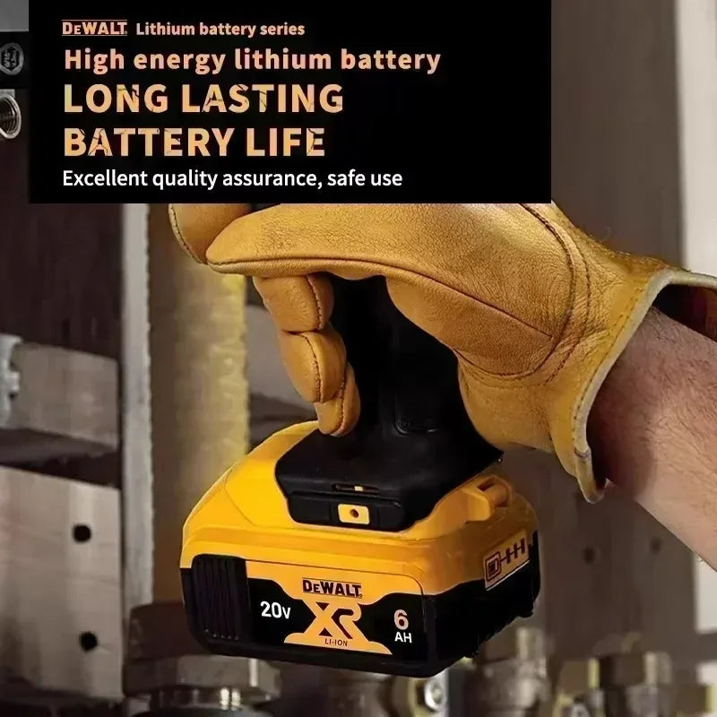 100% original DEWALT 20V battery, dewalt power tool DCB606, DCB205，DCB206，DCBGene，DCB200 MAX，20V / 60V， 6AH,9AH,dewalt batteries