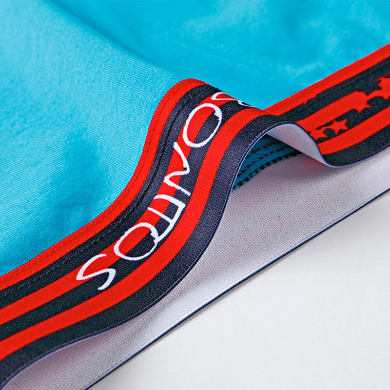 4pcs Cotton Men's Panties Sexy Boxers For Man Trunk High Quality Mens Boxer Underwear Family Male Underpants Gift Calecon Viralgem Store