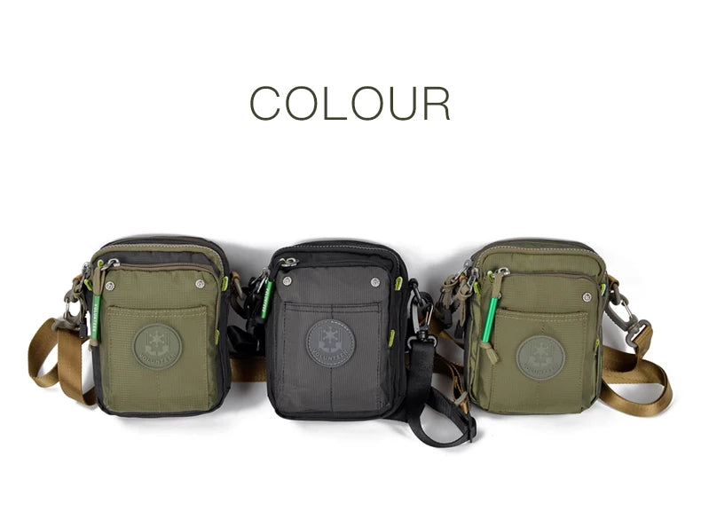 VOLUNTEER Crossbody Bags for Men Fashion Waterproof Phone Oxford Cloth Casual Small Messenger Men's Shoulder Sling Bag 1652-11 Viralgem Store
