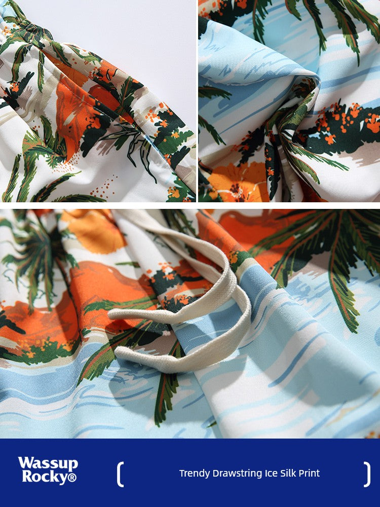 Wassup Hawaii Wind Beach Tourism Vacation Shorts