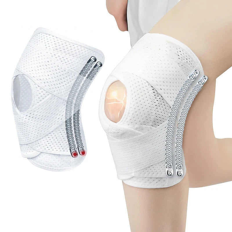1PC Sports Kneepad Men Women Pressurized Elastic Knee Pads Arthritis Joints Protector Fitness Gear Volleyball Brace Protector