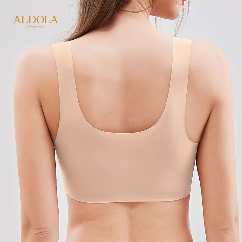 ALDOLA Women's Sport Bras Seamless Wireless Bra Push Up Bralette Full Coverage Everyday Bras Female Lingerie & Underwear Viralgem Store